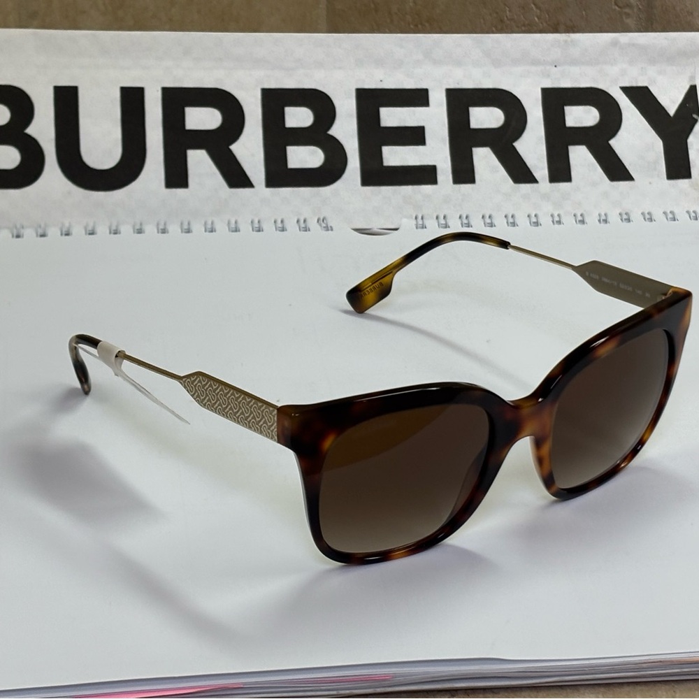 New Burberry B4328 3884/13 Tortoise Sunglasses